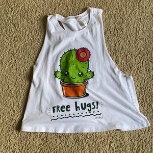 Lft clothing co racerback crop